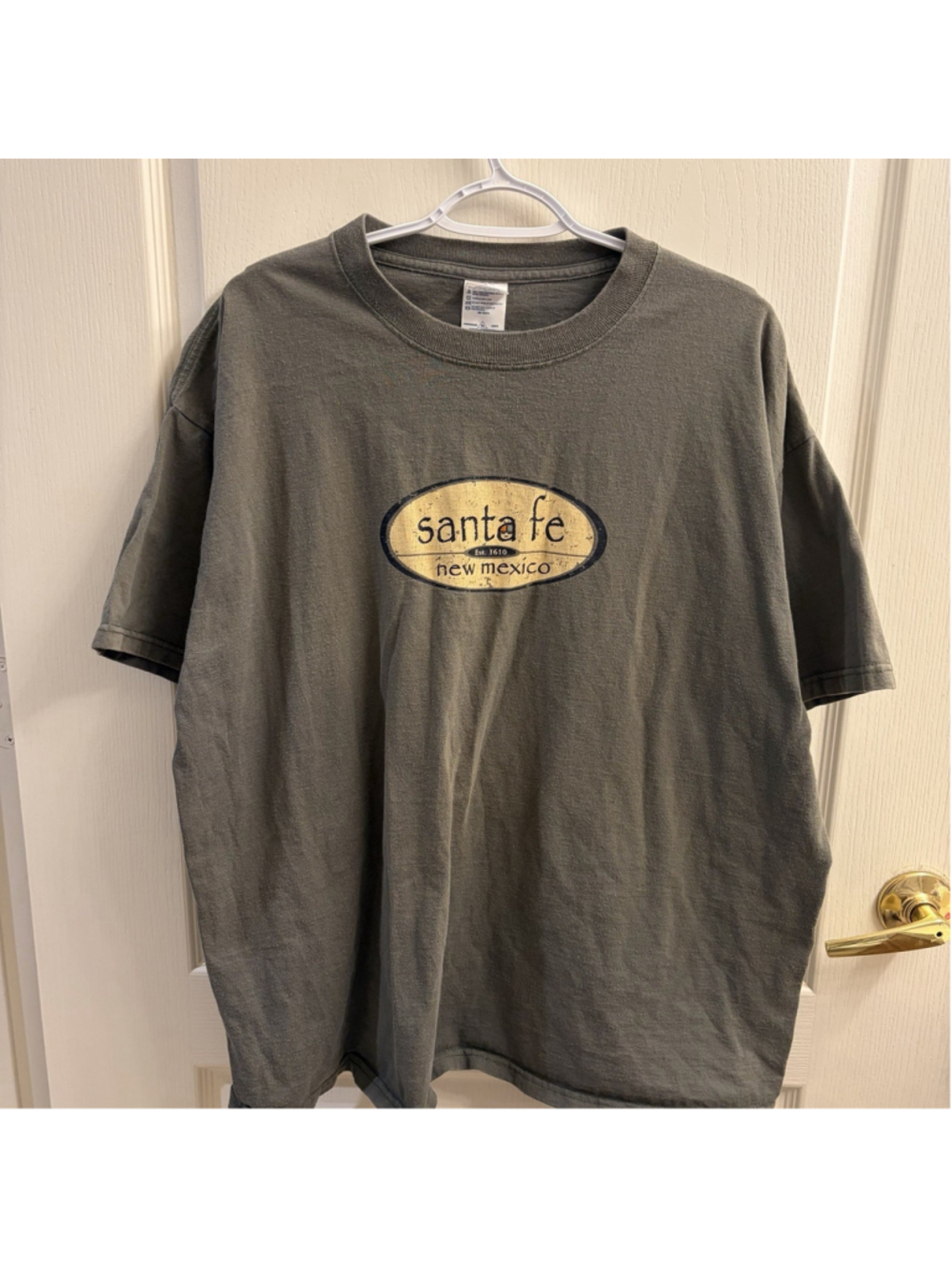 Santa Fe Vintage Graphic ALIKE Tee Shirt New Mexico, 1990s, Xl - Picture 2 of 5